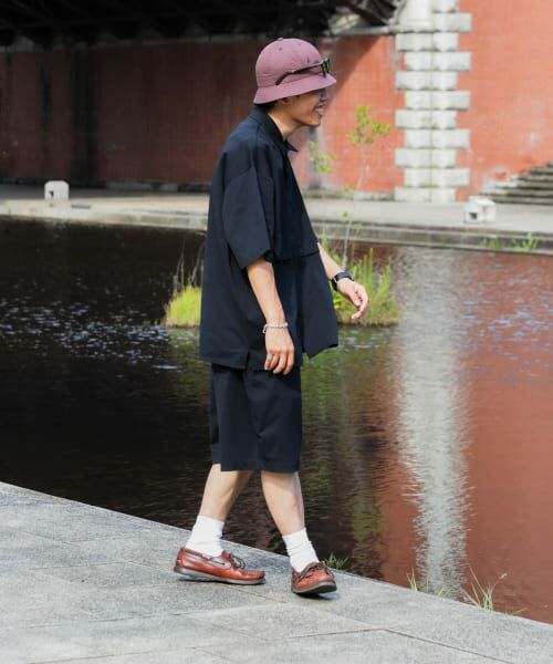 SHADE TECH SHORT PANTS wide dad アーバン アーバンリサーチ URBAN RESEARCH SHADE TECH SHORT PANTS （D