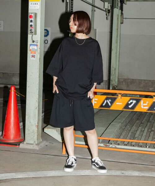【試着のみ】SHADE TECH SHORT PANTS wide dad URBAN RESEARCH パンツ SHADE TECH SHORT PANTS メンズ