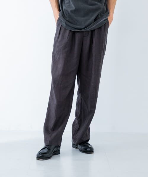 セール】 LINEN TUCK PANTS （その他パンツ）｜＊＊URBAN
