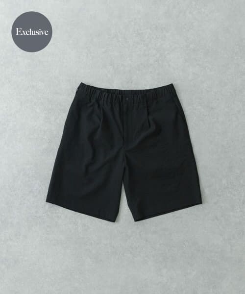 ＊＊URBAN RESEARCH / アーバンリサーチ ショート・ハーフ・半端丈パンツ | 『別注』THOUSAND MILE×UR　WASHER CODE SHORTS（BLACK）