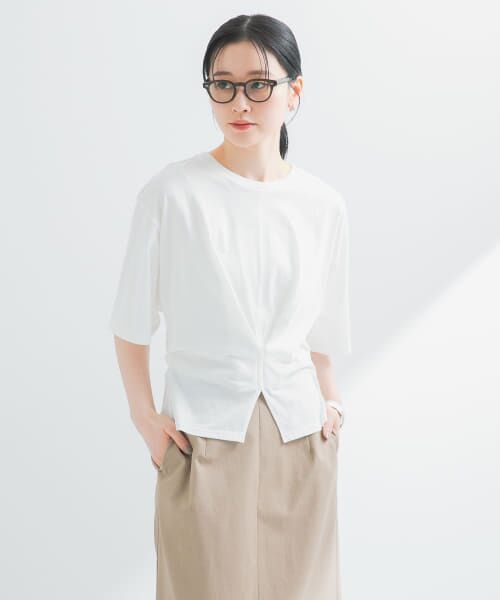 ＊＊URBAN RESEARCH / アーバンリサーチ Tシャツ | ウエストタックデザインカットソー（OFF）