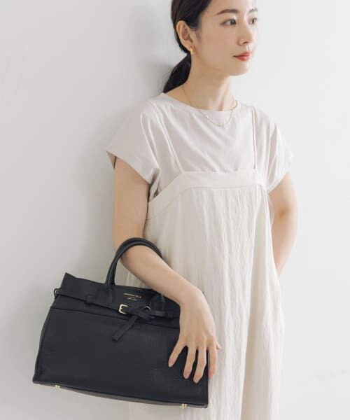 ＊＊URBAN RESEARCH / アーバンリサーチ Tシャツ | スーピマコットンボートネックカットソー（TAUPE）