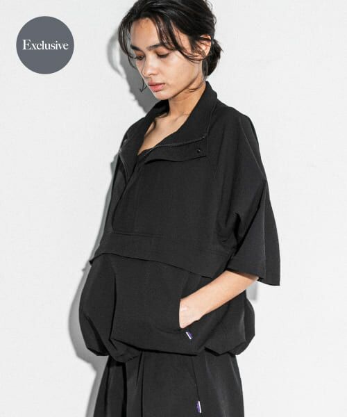 ＊＊URBAN RESEARCH / アーバンリサーチ Tシャツ | 『別注』THOUSAND MILE×UR　WASHER CODE ANORAK（BLACK）