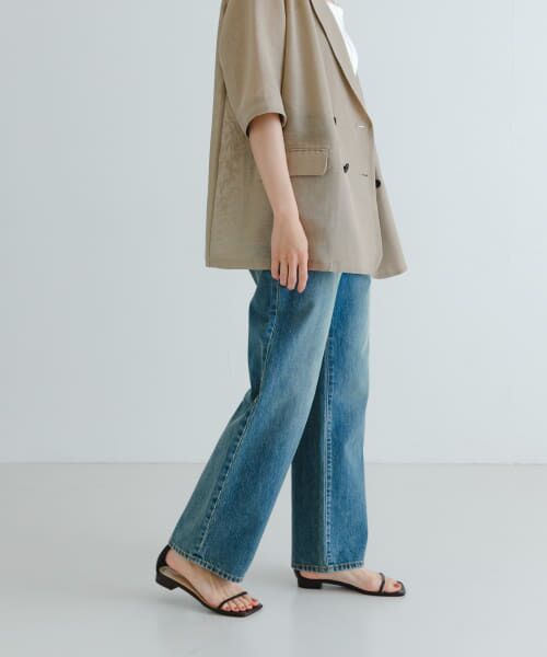 セール】 『4サイズ展開』new basic ストレートフィットデニム