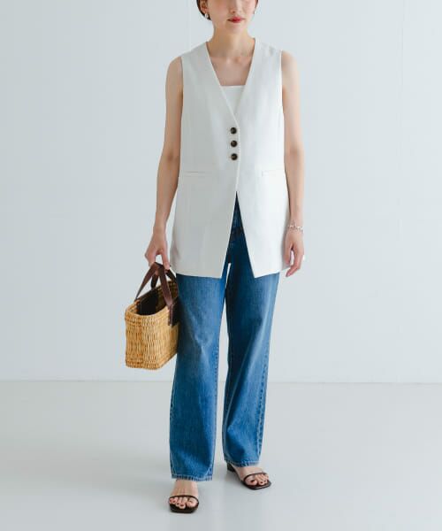 新品❤️ARCHIVIO ホワイト スリムフィットパンツ 新品❤️ARCHIVIO ホワイト スリムフィットパンツ