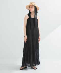 コットンクリンクルキャミワンピース