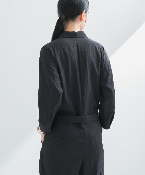 セール】 『2サイズ展開』フロントタックジャンプスーツ