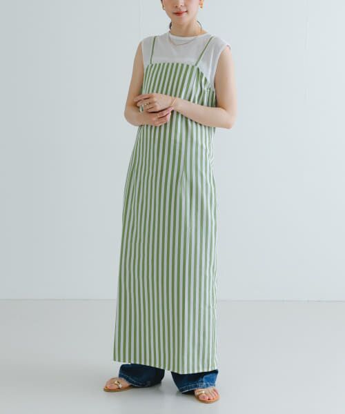 ＊＊URBAN RESEARCH / アーバンリサーチ ワンピース | RITA ROW　VIRIDIAN DRESS（Stripes）