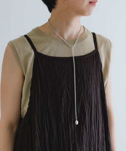 ＊＊URBAN RESEARCH / アーバンリサーチ ネックレス・ペンダント・チョーカー | PHILIPPE AUDIBERT　Claire nava waterpearl（SILVER）