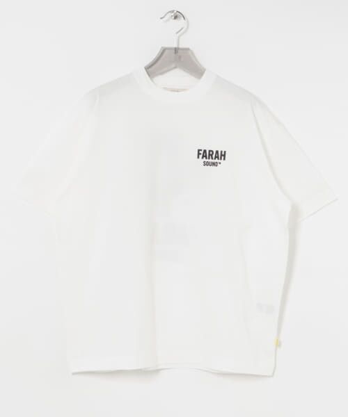 ＊＊URBAN RESEARCH / アーバンリサーチ Tシャツ | FARAH　Short-Sleeve T-shirts “FARAH SOUND”（White）