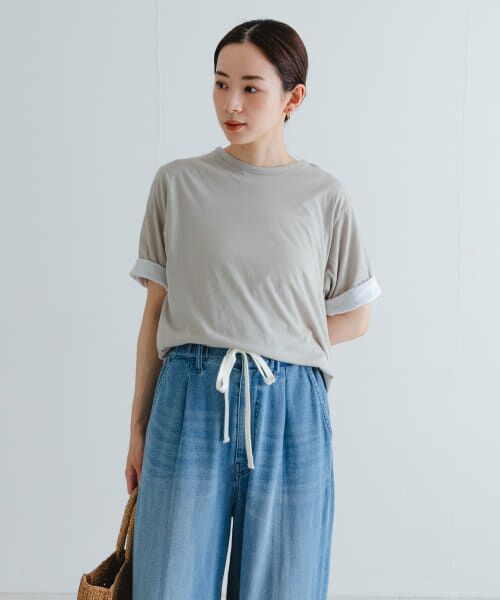 ＊＊URBAN RESEARCH / アーバンリサーチ Tシャツ | リバーシブルTシャツ（KHAKI×WHT）