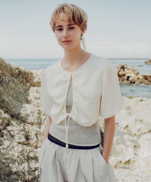 ＊＊URBAN RESEARCH / アーバンリサーチ シャツ・ブラウス | RITA ROW　LUMEN TOP（Beige）