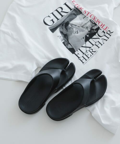 PAES FLIPFLOP 01 ブラック サンダル サイズUS6 PAES / Flip Flop 01 Sandal (Black)