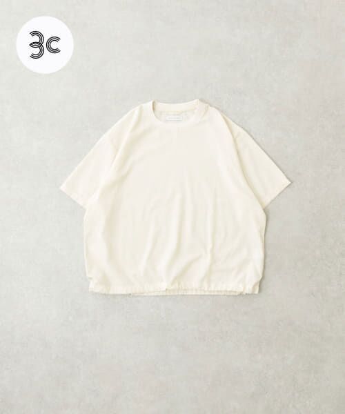 ＊＊URBAN RESEARCH / アーバンリサーチ Tシャツ | 『UR TECH DRYLUXE』高機能リネンTシャツ（BEIGE）