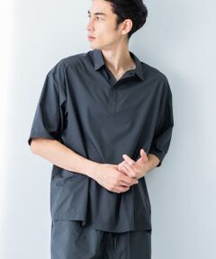 SHADOW RIP リブポロシャツ