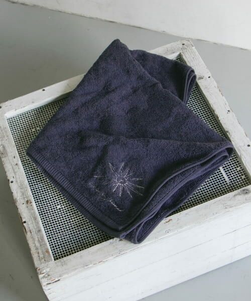 URBAN RESEARCH DOORS / アーバンリサーチ ドアーズ タオル | LIVING PRODUCTS　Bath Towel navy | 詳細5