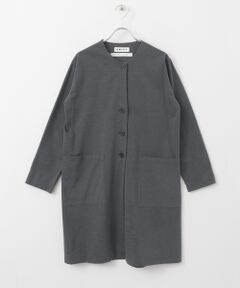 UNIFY　No collar long jacket