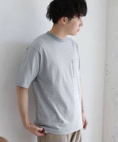 『UR TECH』ミジンボーダー Tシャツ