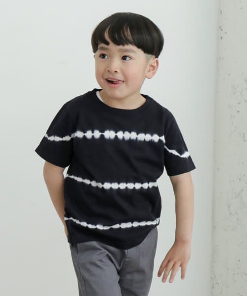 URBAN RESEARCH DOORS / アーバンリサーチ ドアーズ トップス | タイダイボーダーTシャツ(KIDS) | 詳細5