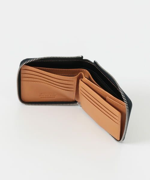 65%OFF【送料無料】 アーバンリサーチ イタリア製レザーウォレット 財布 ブラック