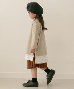 シャツ付きチュニックスウェット(KIDS)