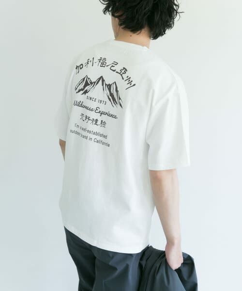 URBAN RESEARCH DOORS / アーバンリサーチ ドアーズ Tシャツ | 『別注』WILDERNESS EXPERIENCE×DOORS　バックプリントTシャツ | 詳細10