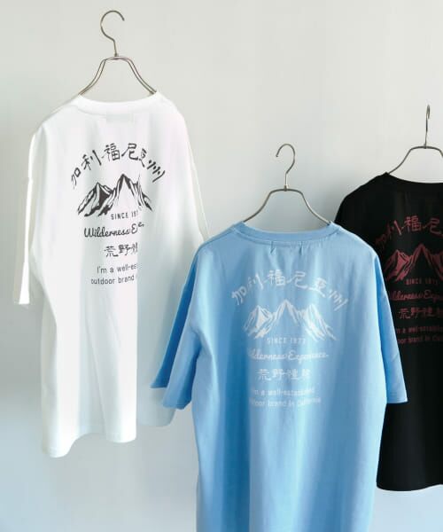 URBAN RESEARCH DOORS / アーバンリサーチ ドアーズ Tシャツ | 『別注』WILDERNESS EXPERIENCE×DOORS　バックプリントTシャツ | 詳細27