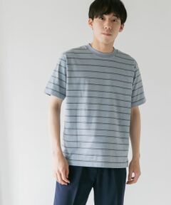 マルチボーダーショートスリーブTシャツ