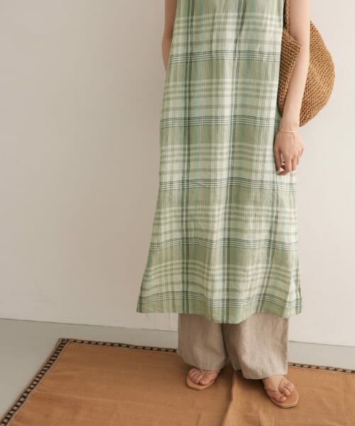 SALE♪新品タグ付き♪リネンボタンワンピース アーバンリサーチ ...