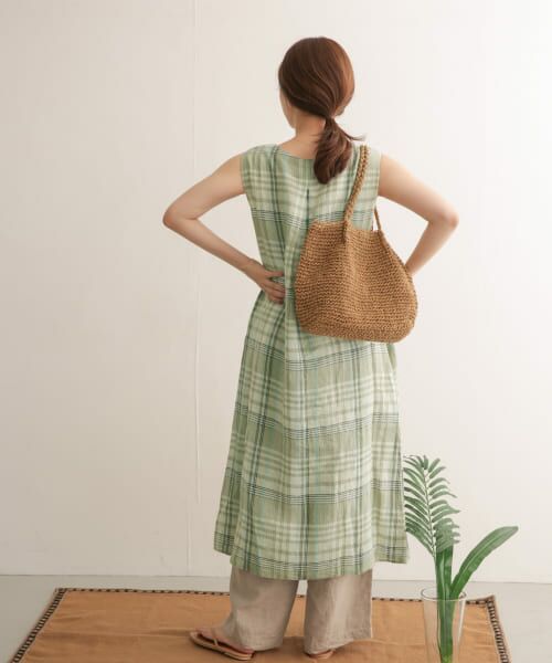 SALE♪新品タグ付き♪リネンボタンワンピース アーバンリサーチ ...