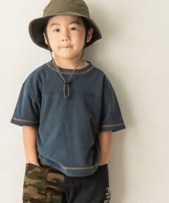 パイルカラーステッチTシャツ(KIDS)