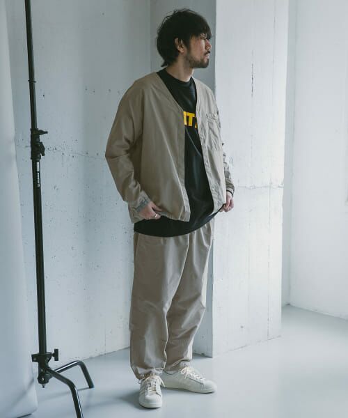 セール】 『別注』BURLAP OUTFITTER×DOORS SupplexNylonCARDIGAN2