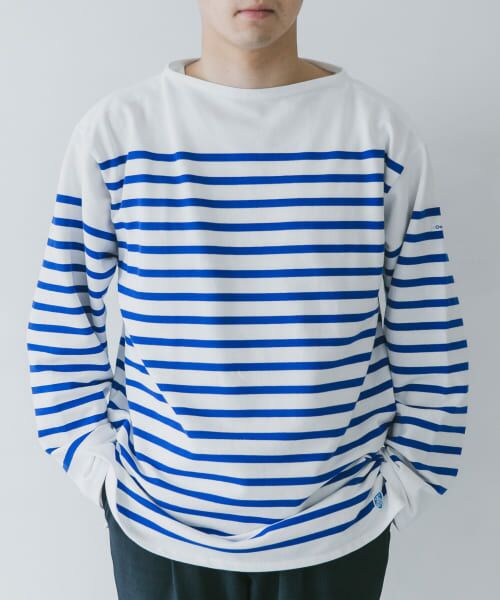 ORCIVAL　WIDE BODY BOAT NECK LONG-SLEEVE PULLOVER
