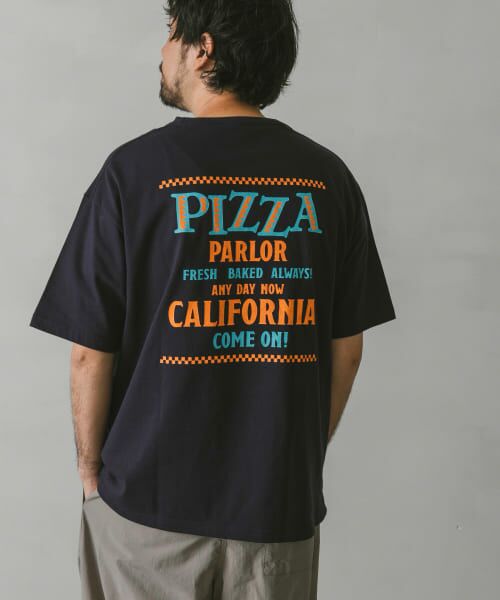 URBAN RESEARCH DOORS / アーバンリサーチ ドアーズ Tシャツ | PIZZA プリントTシャツ | 詳細12