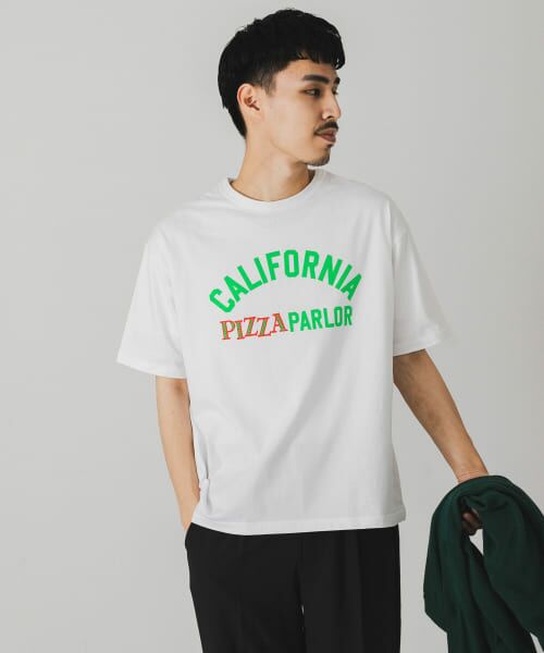 URBAN RESEARCH DOORS / アーバンリサーチ ドアーズ Tシャツ | PIZZA プリントTシャツ | 詳細3