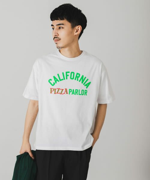 URBAN RESEARCH DOORS / アーバンリサーチ ドアーズ Tシャツ | PIZZA プリントTシャツ | 詳細4