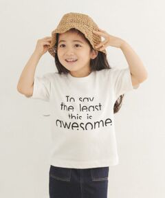 『親子リンク』FORK&SPOON　ロゴショートスリーブTシャツ(KIDS)