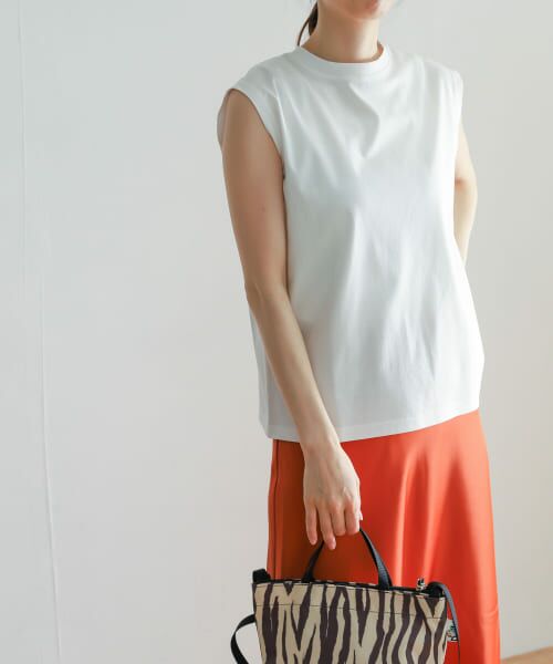 URBAN RESEARCH DOORS / アーバンリサーチ ドアーズ Tシャツ | コットンノースリーブカットソー | 詳細5