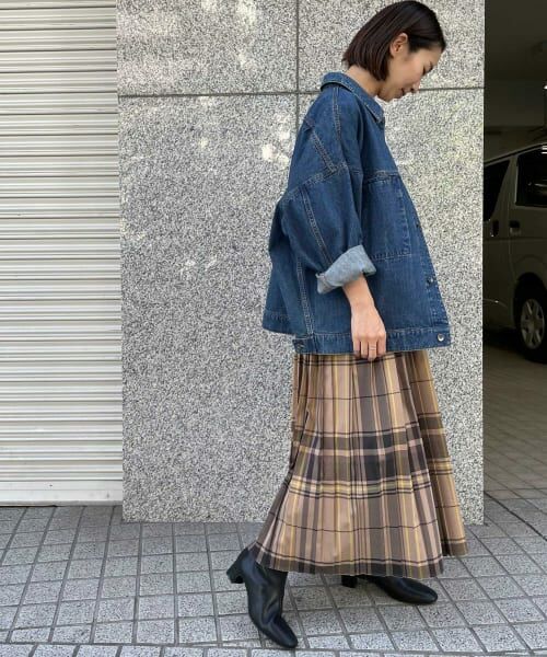 Amazon.co.jp: [アーバンリサーチ ドアーズ] スカート チェック