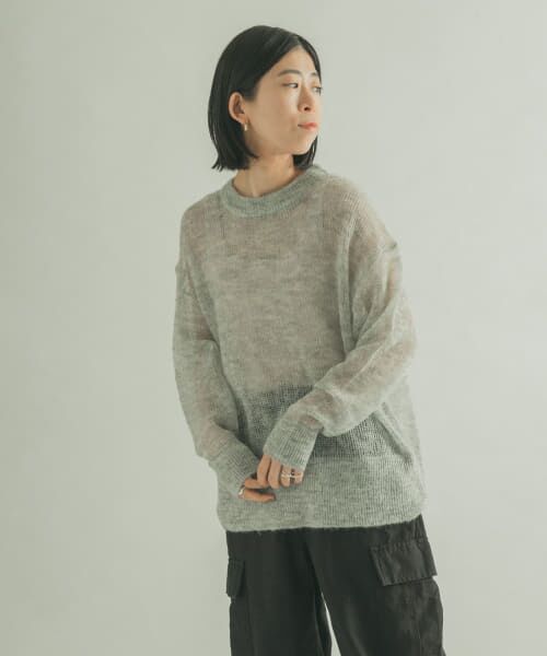 ☆試着のみ☆ レオナール シルク54％入り上質ニット 42 XL ニット