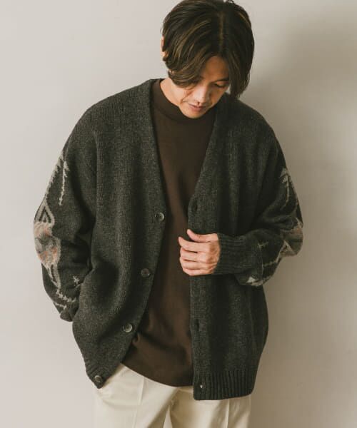 別注』PENDLETON×DOORS Harding V-Neck Cardigan （カーディガン・ボレロ）｜URBAN RESEARCH DOORS  / アーバンリサーチ ドアーズ ファッション通販 タカシマヤファッションスクエア