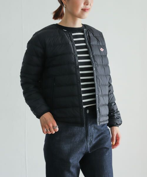 DANTON　INNERDOWN CREWNECK JACKET