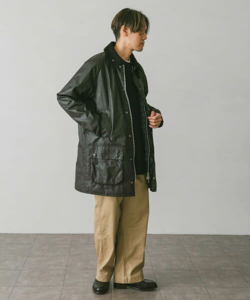 URBAN RESEARCH DOORS / アーバンリサーチ ドアーズ ステンカラーコート | 『別注』Barbour×DOORS　OS WAX GAMEFAIR | 詳細20