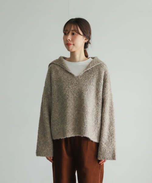 ブークレセーラーカラーKNIT （ニット・セーター）｜URBAN RESEARCH DOORS / アーバンリサーチ ドアーズ ファッション通販  タカシマヤファッションスクエア