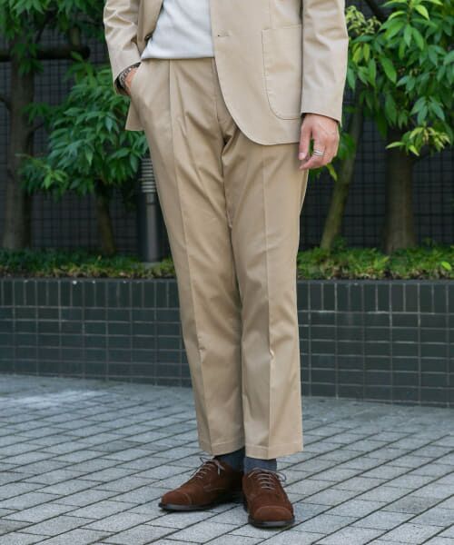 セール】 LIFE STYLE TAILOR ストレッチコットンパンツ （スラックス