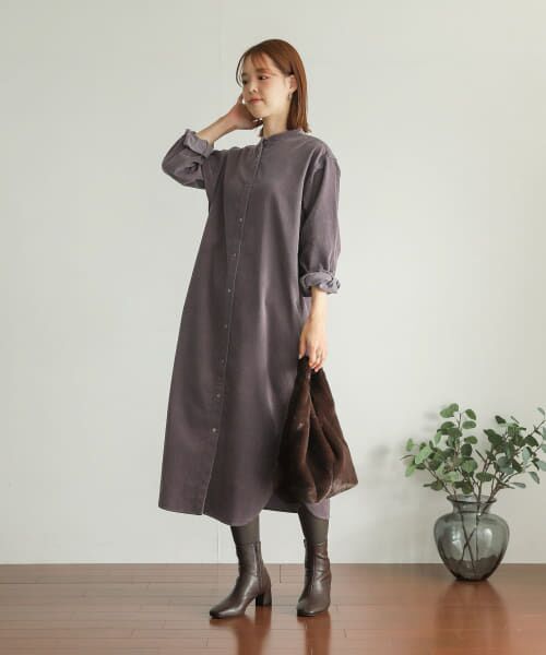 新品】URBAN RESEARCH DOORS コーデュロイシャツワンピース - www ...