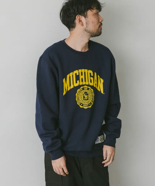 セール】 『別注』RUSSELL ATHLETIC×DOORS UNIVERSITY SWEAT