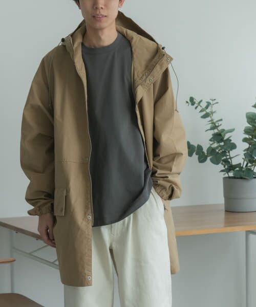 SOUMO BIG POCKET HOODED COAT