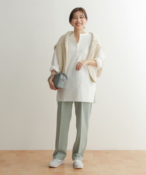 URBAN RESEARCH DOORS / アーバンリサーチ ドアーズ シャツ・ブラウス | フロントブザムロングシャツ | 詳細5