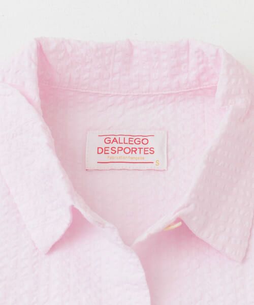 セール】 『WEB/一部店舗限定』GALLEGO DESPORTES chemise gazoline